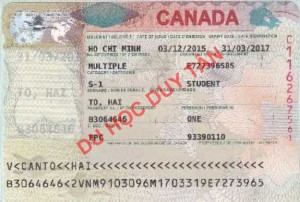 Du học Canada - Chúc mừng Tô Hải đã có visa du học Canada!